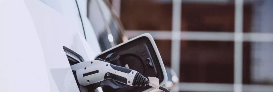 Charging electric car with charger