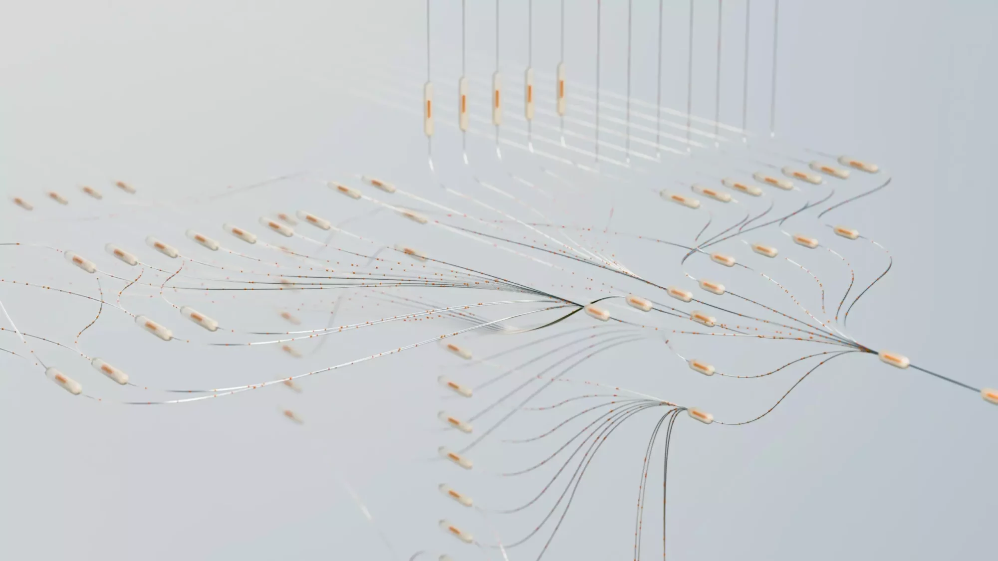 Red electronica dispersa.