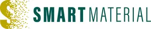 Logotipo de Smart Material, proyecto de HI Iberia, plataforma basada en inteligencia artificial para el descubrimiento y optimización de nuevos materiales.