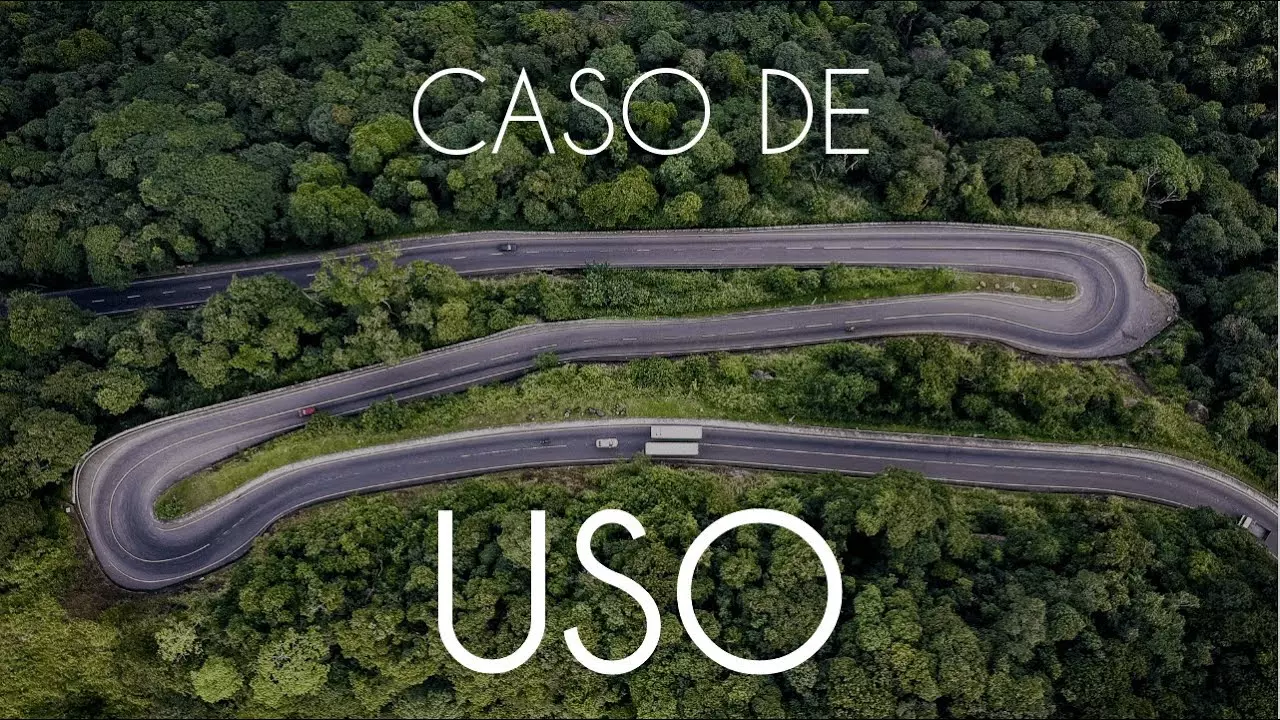 carretera por el bosque